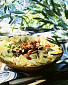 Pappardelle with beef and mushroom ragout