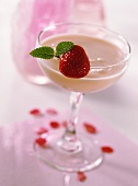 Lady's Dream (creamy pineapple, strawberry & whisky cocktail)