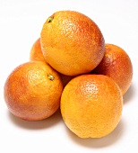 Five blood oranges