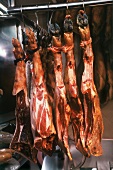 Spanish air-dried ham "Jamon Iberica Bellota"