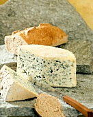 Bleu d'Auvergne (blue cheese, Auvergne, France)