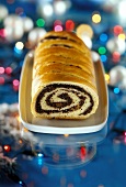 Makowiec (yeast roll with poppy seed filling, Poland)