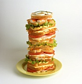Sandwich-Turm