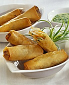 Asian spring rolls