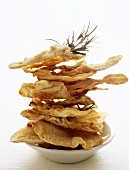 Crispy flatbread with rosemary