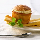 Grand Marnier soufflé in small moulds
