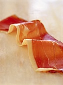 Slice of raw ham
