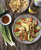 Fried rice with beef (Thailand)