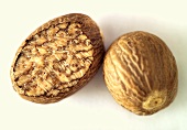 One grated and one whole nutmeg