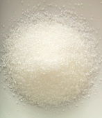A heap of white sugar