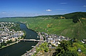 Bernkastel-Kues, famous for its Riesling, on the Mosel