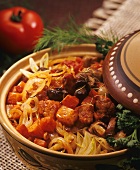 Meat and vegetable stew (Ukraine)