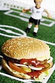 The big match: Miniature footballers versus Hamburger SV