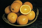 A Bowl of Fresh Oranges