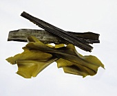 Seaweed: kombu sheets (kelp) from Asia