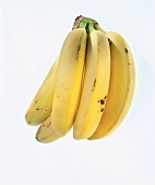 Einige zusammenhängende Bananen