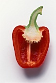 Half a red pepper