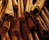 Cinnamon sticks (filling the picture)