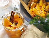 Savoury pumpkin and sweet and sour pumpkin compote