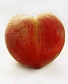 Herzförmiger Pfirsich