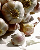 Garlic with individual cloves