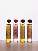 Various flavouring essences for cream desserts and cakes