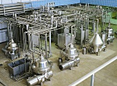 Production area at a dairy