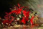 Christmas bouquet with Christmas star