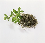 Marjoram, fresh and dried