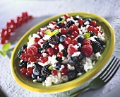 Rice Pudding with Fresh Berries