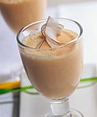 Coconut and banana shake