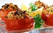 Pomodori ripieni (stuffed tomatoes), Sicily, Italy