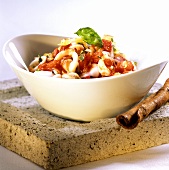 Seppie in umido (cuttlefish ragout with tomatoes & cinnamon)