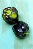 Purple peppers