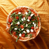 Pizza con la rucola (pizza with  rocket), Latium, Italy
