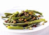 Green beans with nuts