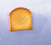 One slice of zwieback (rusk)