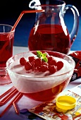 Raspberry jelly for children