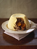 Steak and kidney pudding, England