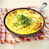 Frittata with chives