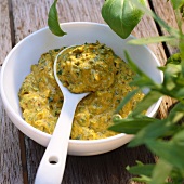 Home-made herb mustard