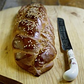 Challa (traditional Jewish bread plait)