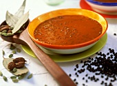 Urad dal (black lentil soup, India)