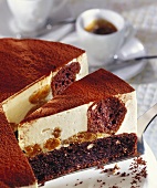 Tiramisu muffin cake