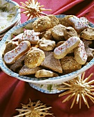 Christmas biscuit plate