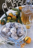 Tartufi dolci al manderino (Chocolate and mandarin orange truffles)