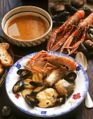 Bouillabaisse and rouille