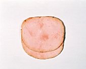 Two slices of turkey breast