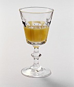 Advocaat in glass