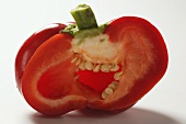 Halved pepper